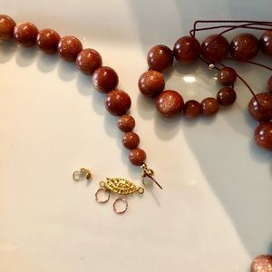 This necklace will be finished soon It’s being designed by me with one question.